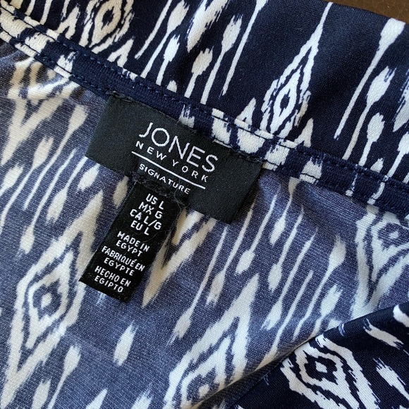 Blue Nine West Blouse - Picture 2 of 3